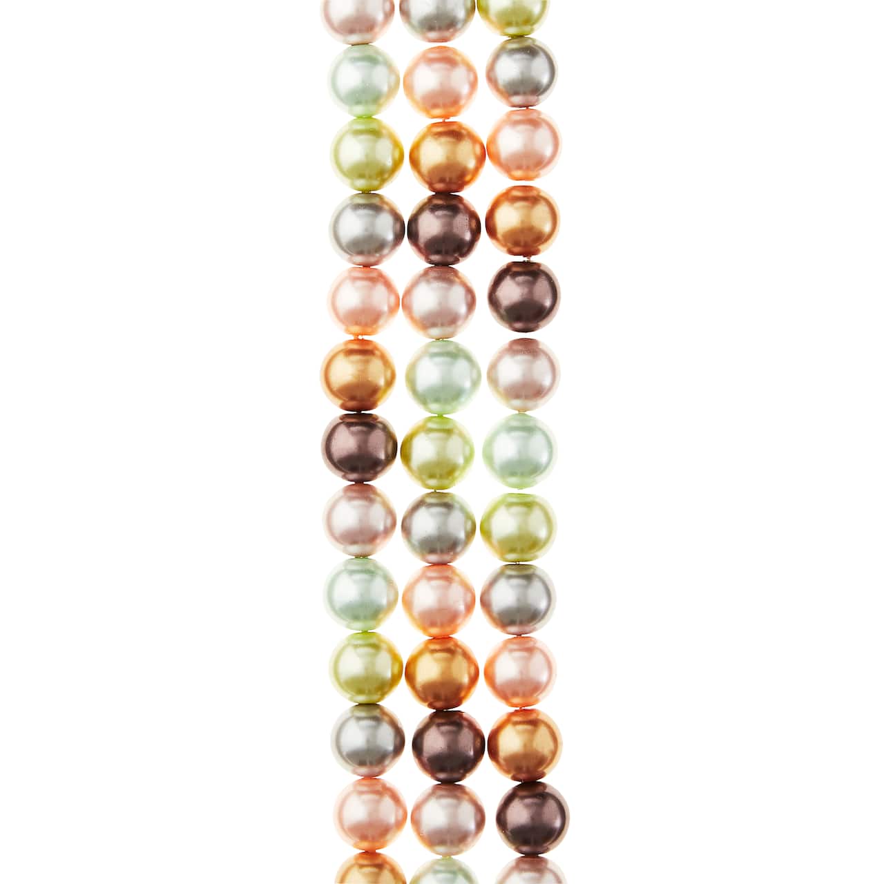 Multicolored Glass Pearl Beads, 10mm by Bead Landing&#x2122;